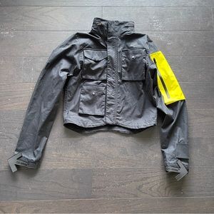 Authentic Nike × Off White Activewear black Jacket womens XS Running Jacket